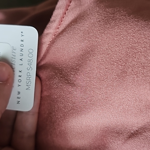 New York Laundry Pink Lounge Pants Plus Size 3X - Picture 7 of 7